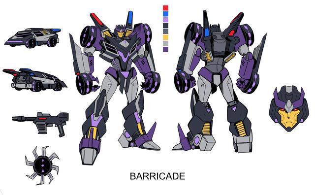 5位变形金刚角色插画威震天、声波、震荡波等(图5)